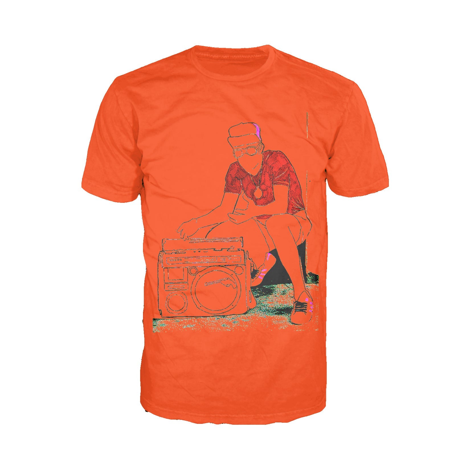 US Brand X Old's Kool Boom Box Official Men's T-Shirt ()