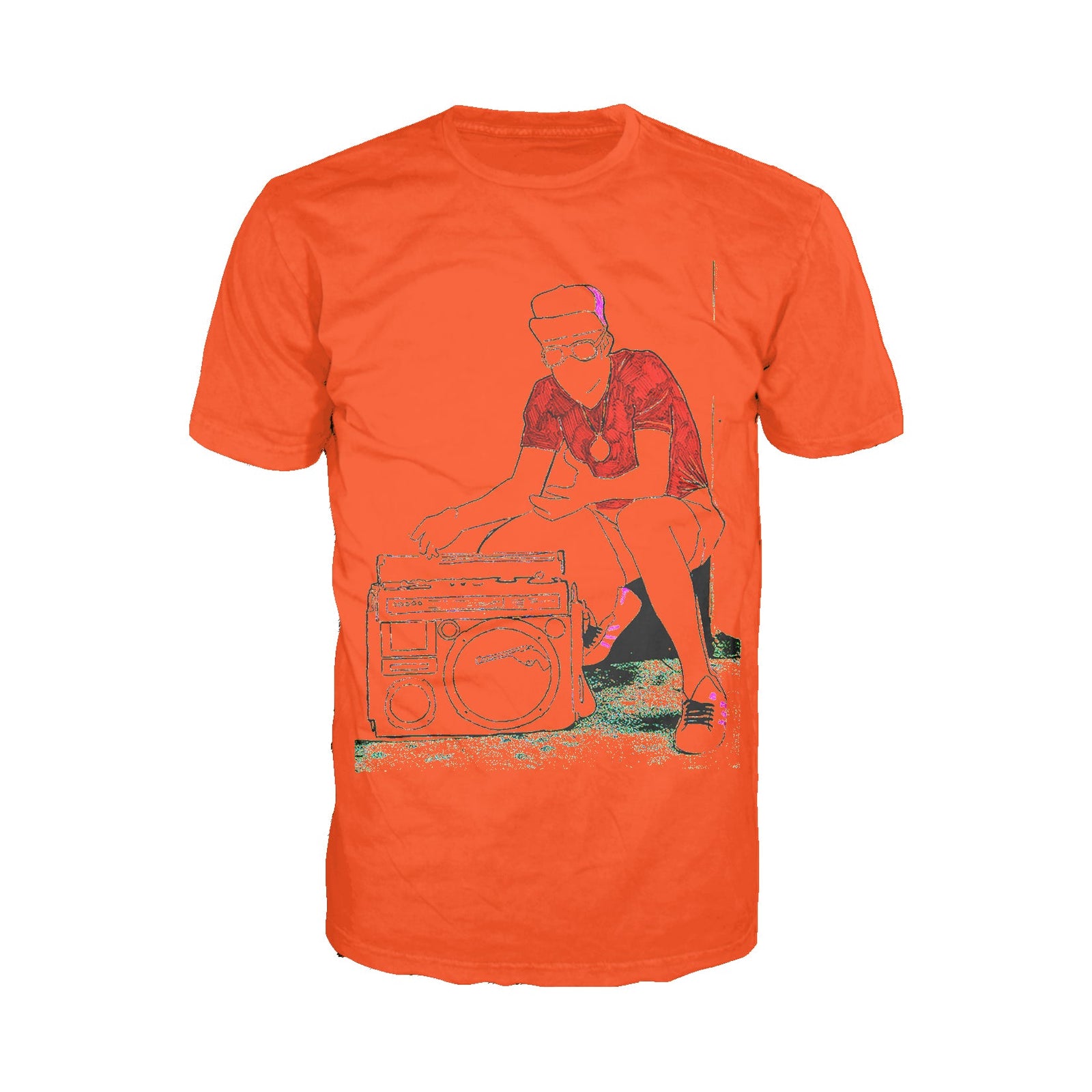 US Brand X Old's Kool Boom Box Official Men's T-Shirt ()