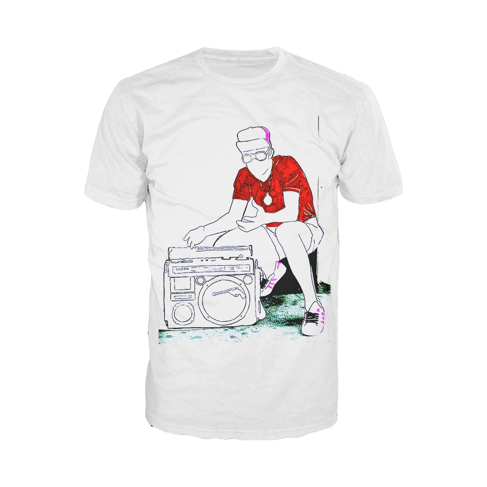 US Brand X Old's Kool Boom Box Official Men's T-Shirt ()