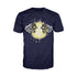 US Brand X Old's Kool Leopard Mirror Official Men's T-Shirt (Navy)