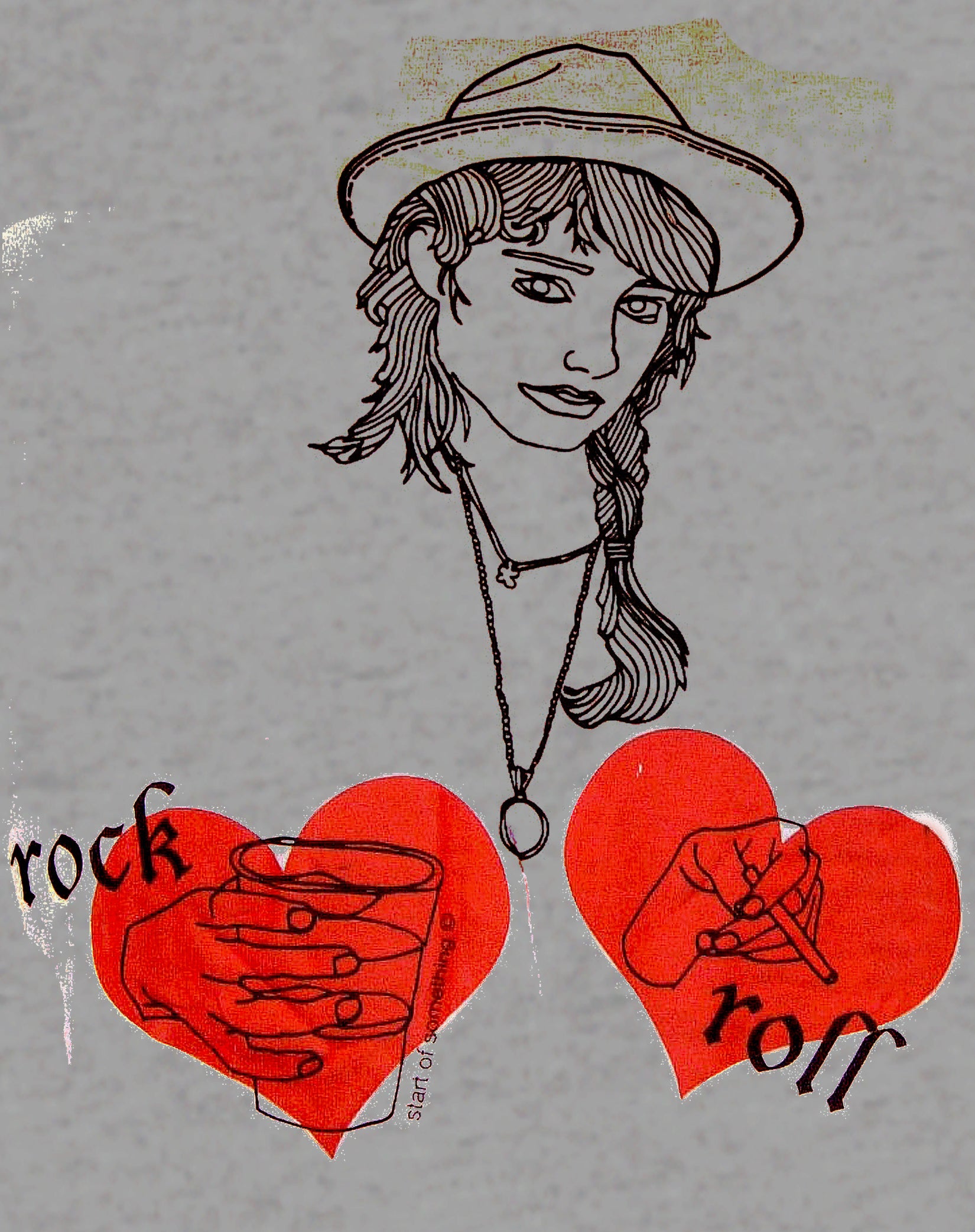 US Brand X Old's Kool Rock n Roll Official Women's T-Shirt ()