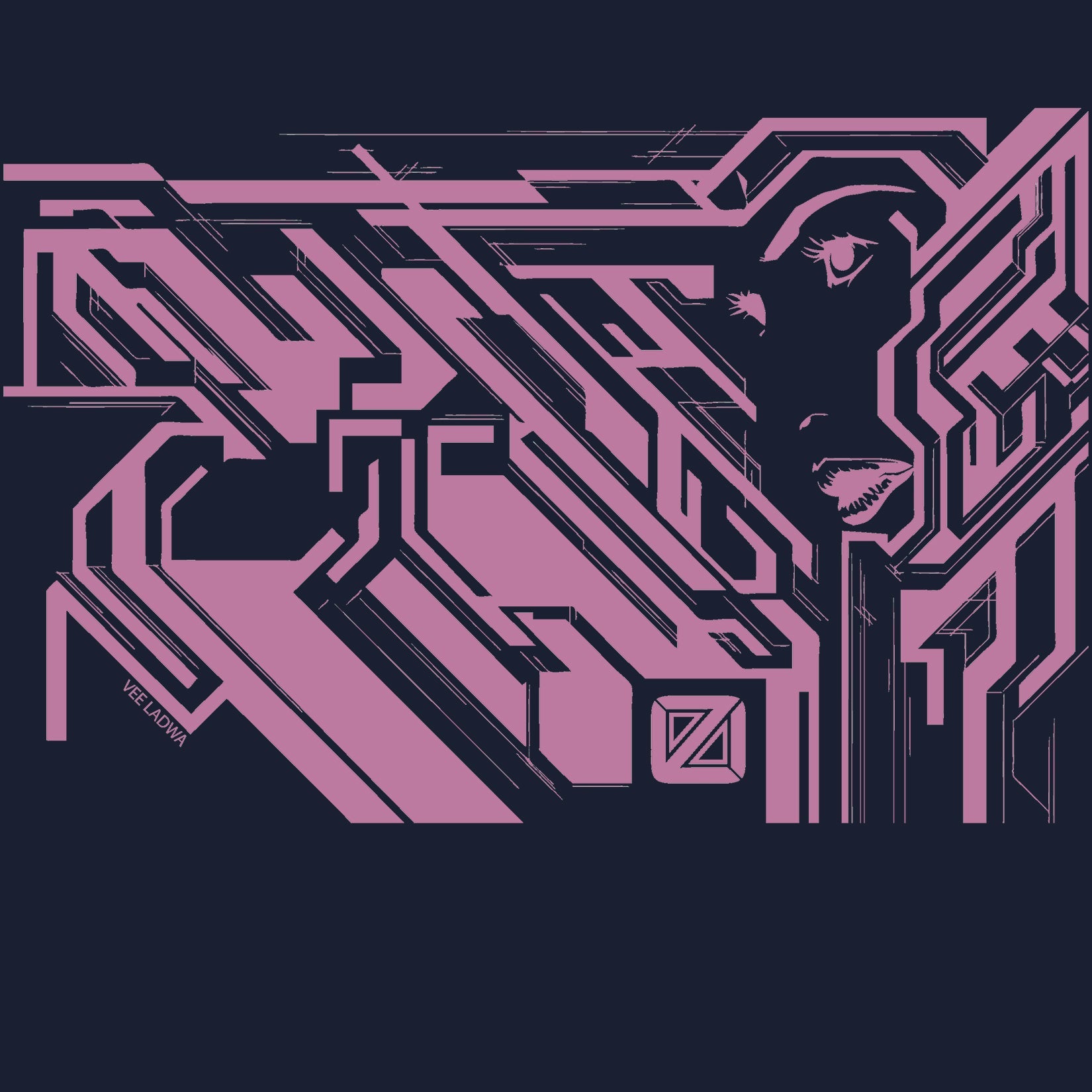 US Brand X Sci Funk Hi Tek Official Women's T-Shirt ()