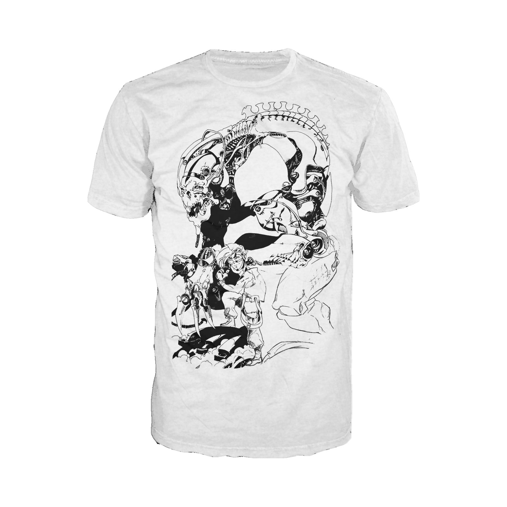 US Brand X Sci Funk Urban Cybro Official Men's T-Shirt ()