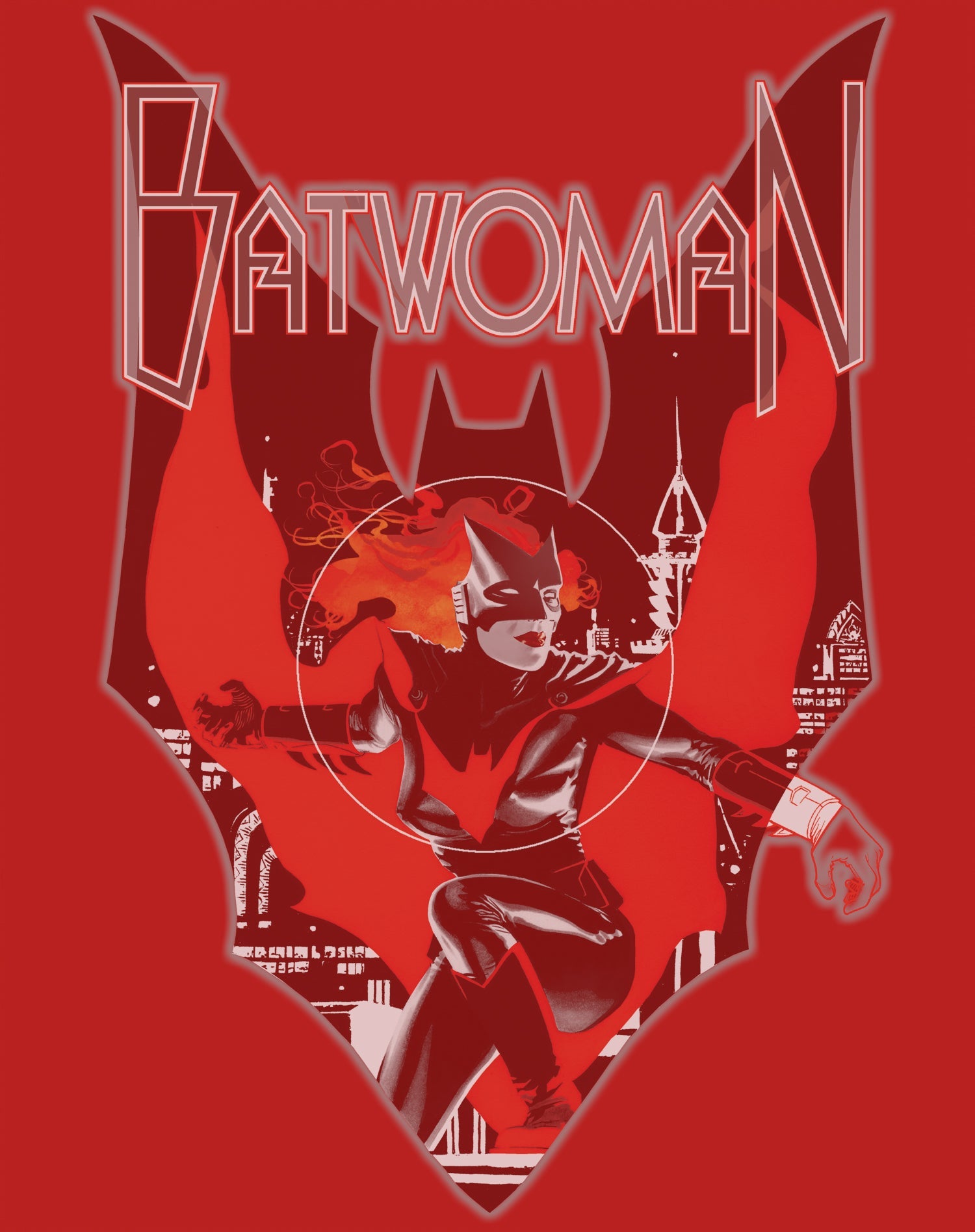DC Comics Batwoman Cover JH Williams Official Varsity Jacket ()