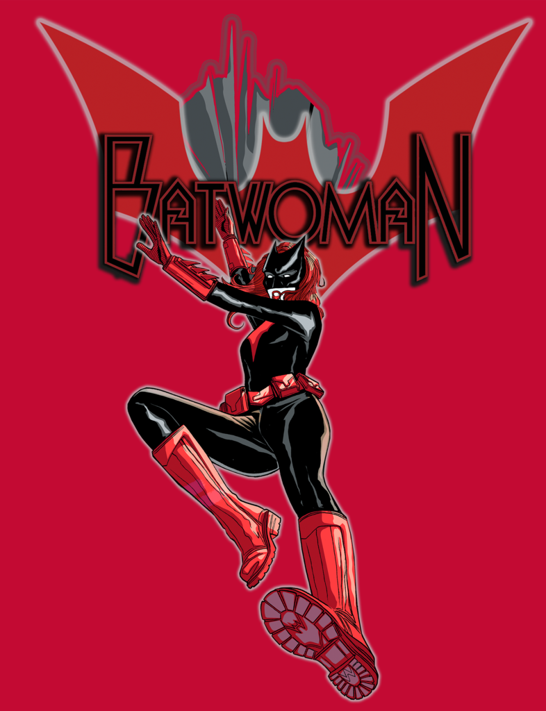 DC Comics Batwoman Logo Entrance Women's T-shirt