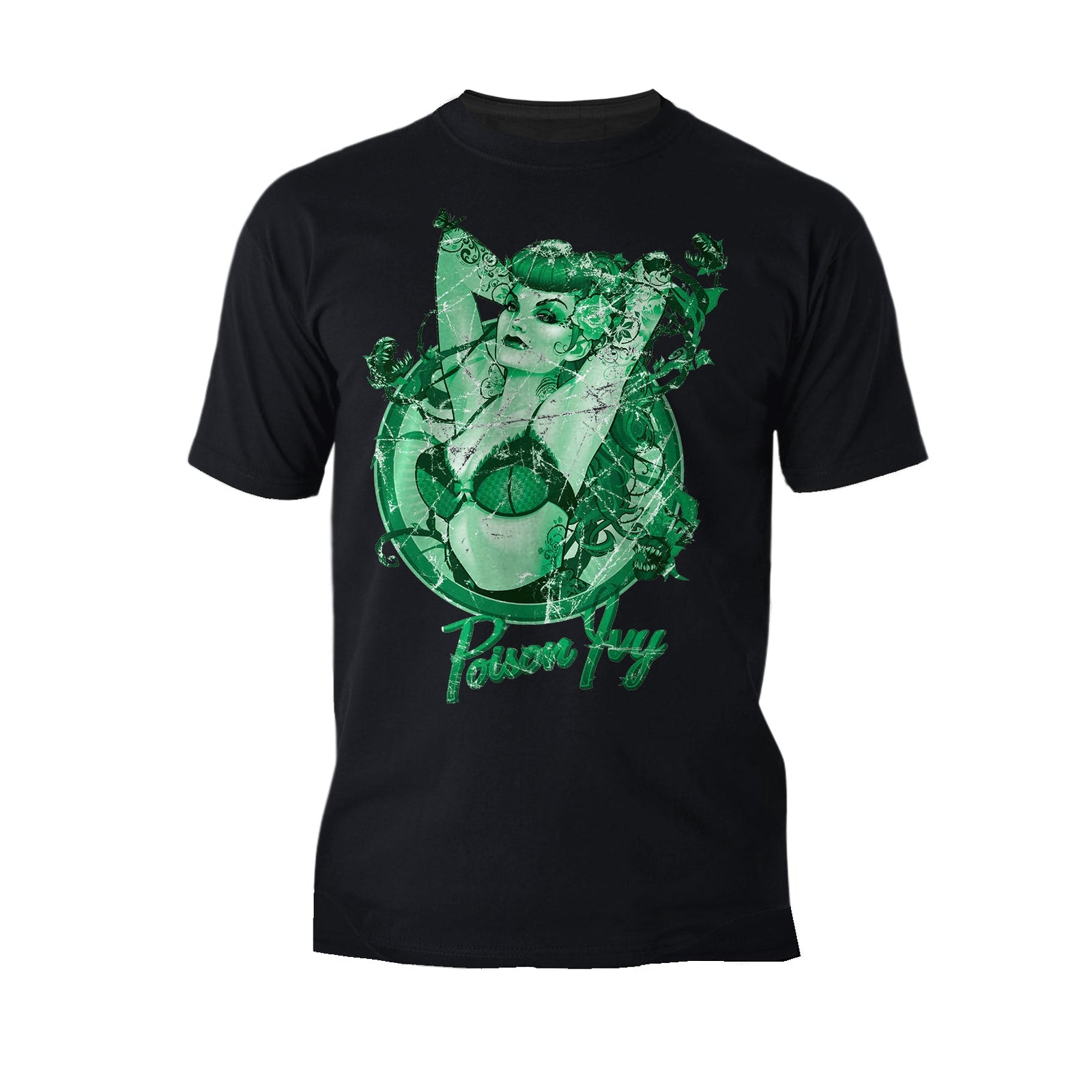 DC Comics Bombshells Poison Ivy Character Official Men's T-Shirt