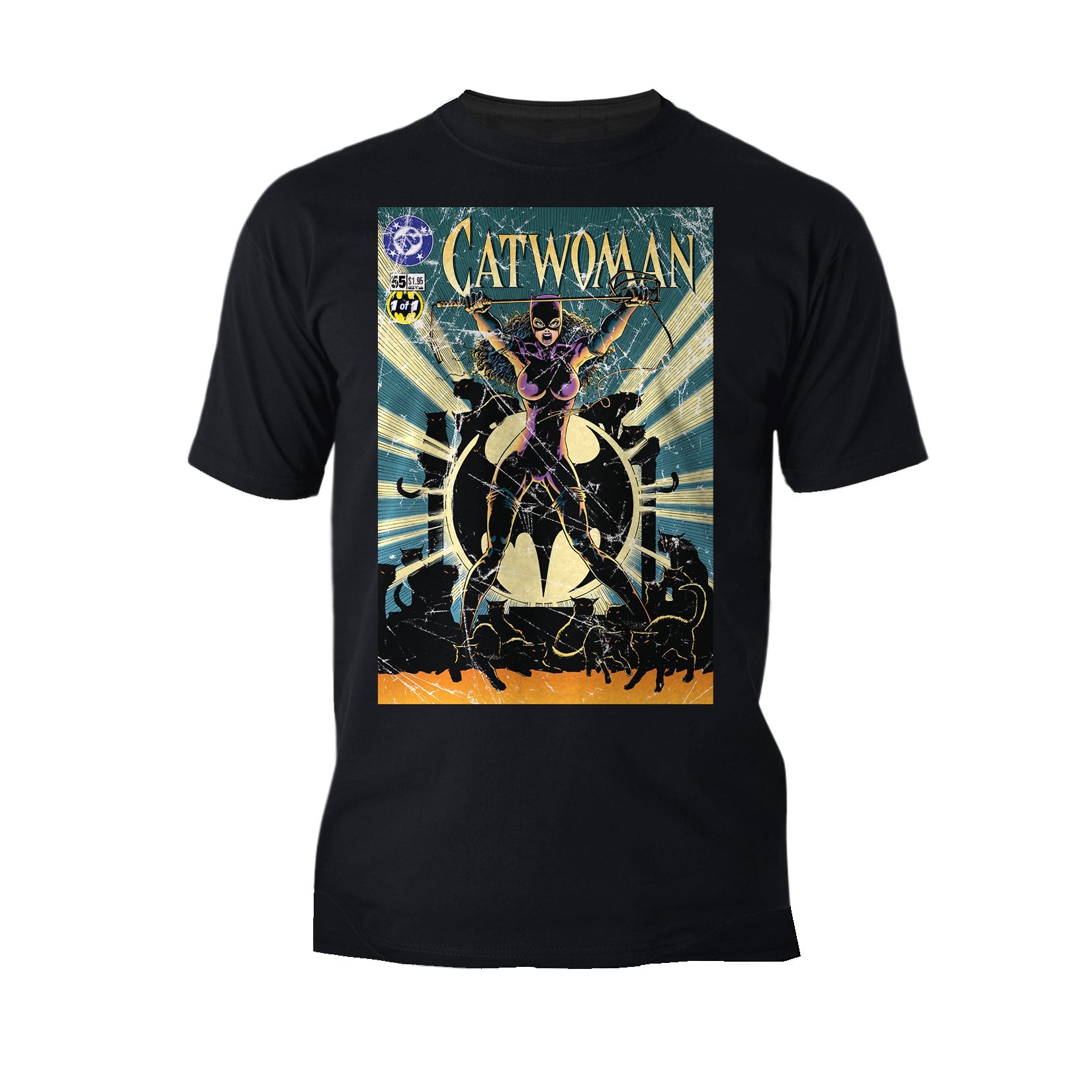 DC Comics Catwoman Cover CW55 Official Men's T-Shirt