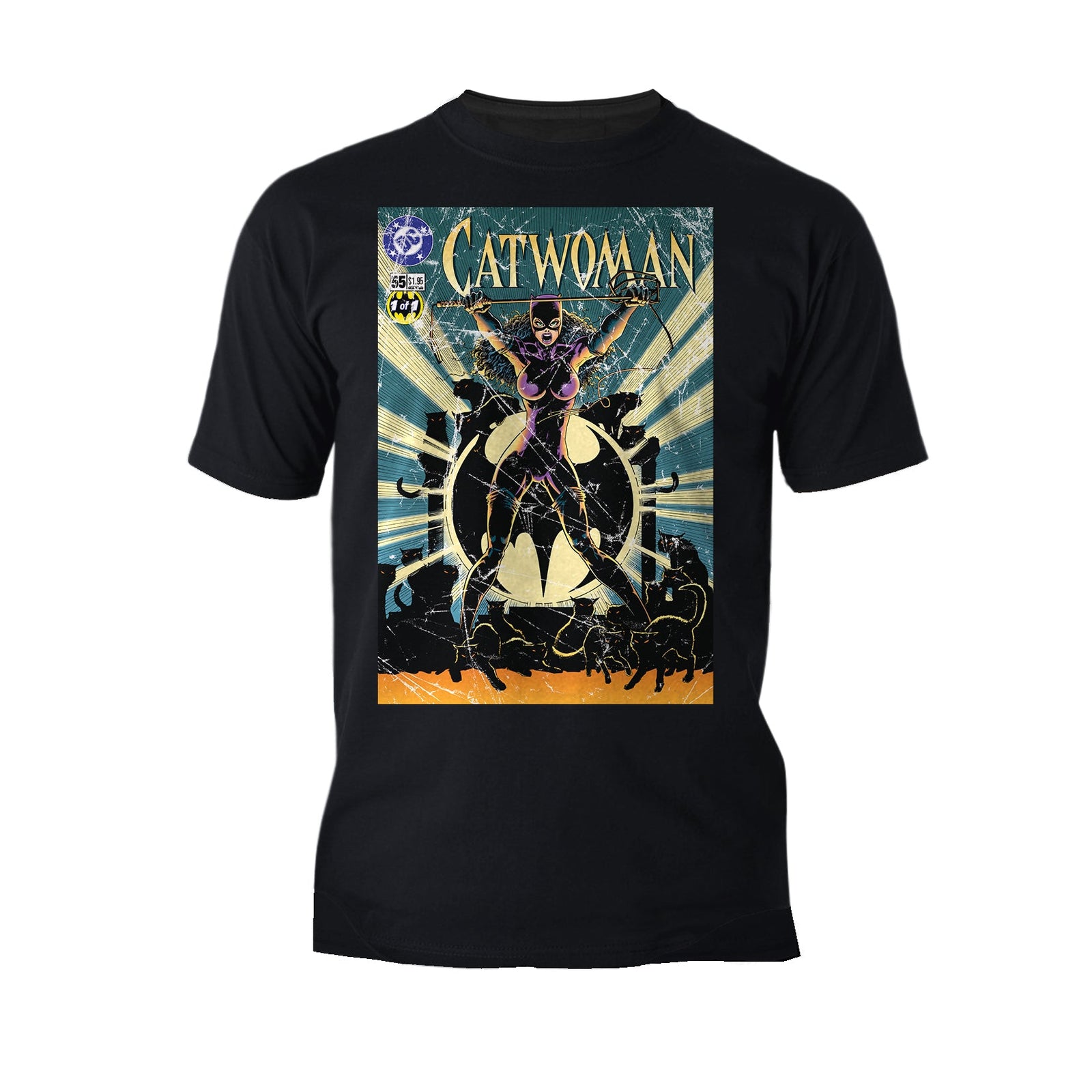 DC Comics Catwoman Cover CW55 Official Men's T-Shirt
