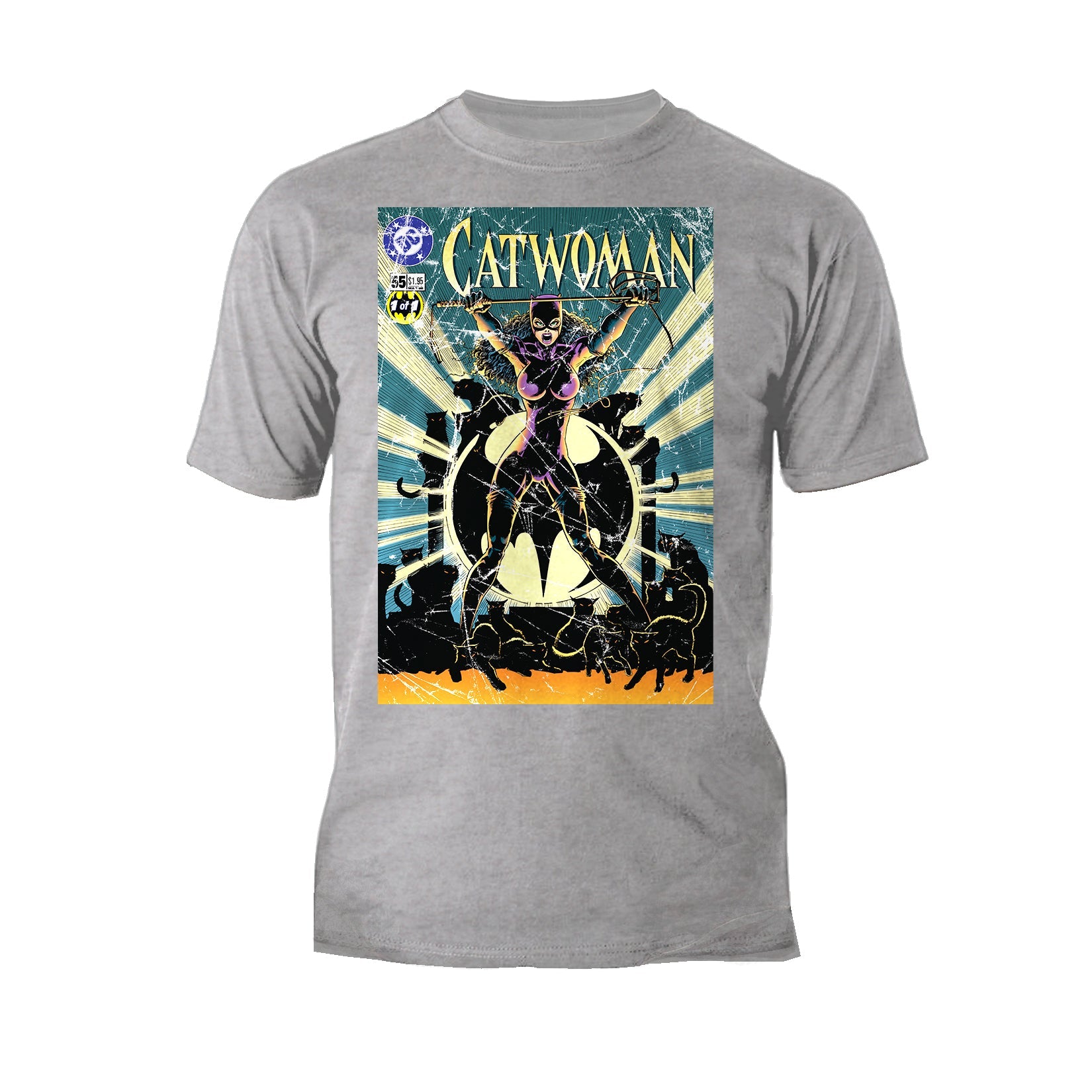 DC Comics Catwoman Cover CW55 Official Men's T-Shirt