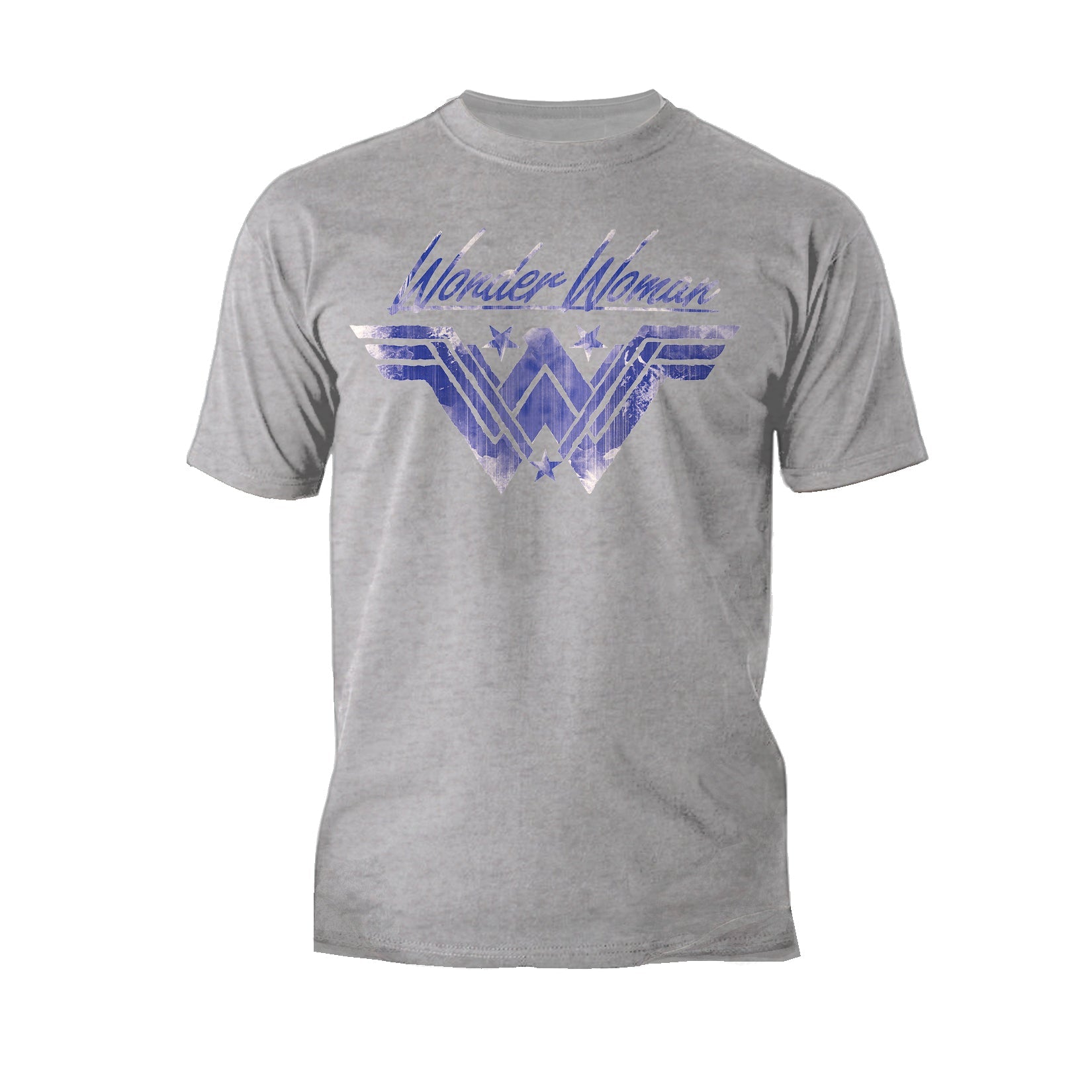 DC Comics Wonder Woman Logo Watermark Official Men's T-Shirt