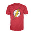 DC Comics Flash Modern Distressed Logo Official Men's T-shirt