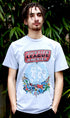 DC Comics Justice League America Splash Silver Age Official Men's T-shirt ()