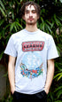 DC Comics Justice League America Splash Silver Age Official Men's T-shirt ()