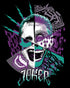 DC Comics Suicide Squad Joker Logo Official Sweatshirt ()