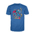 DC Comics Superman Character Classic Smash Official Men's T-shirt