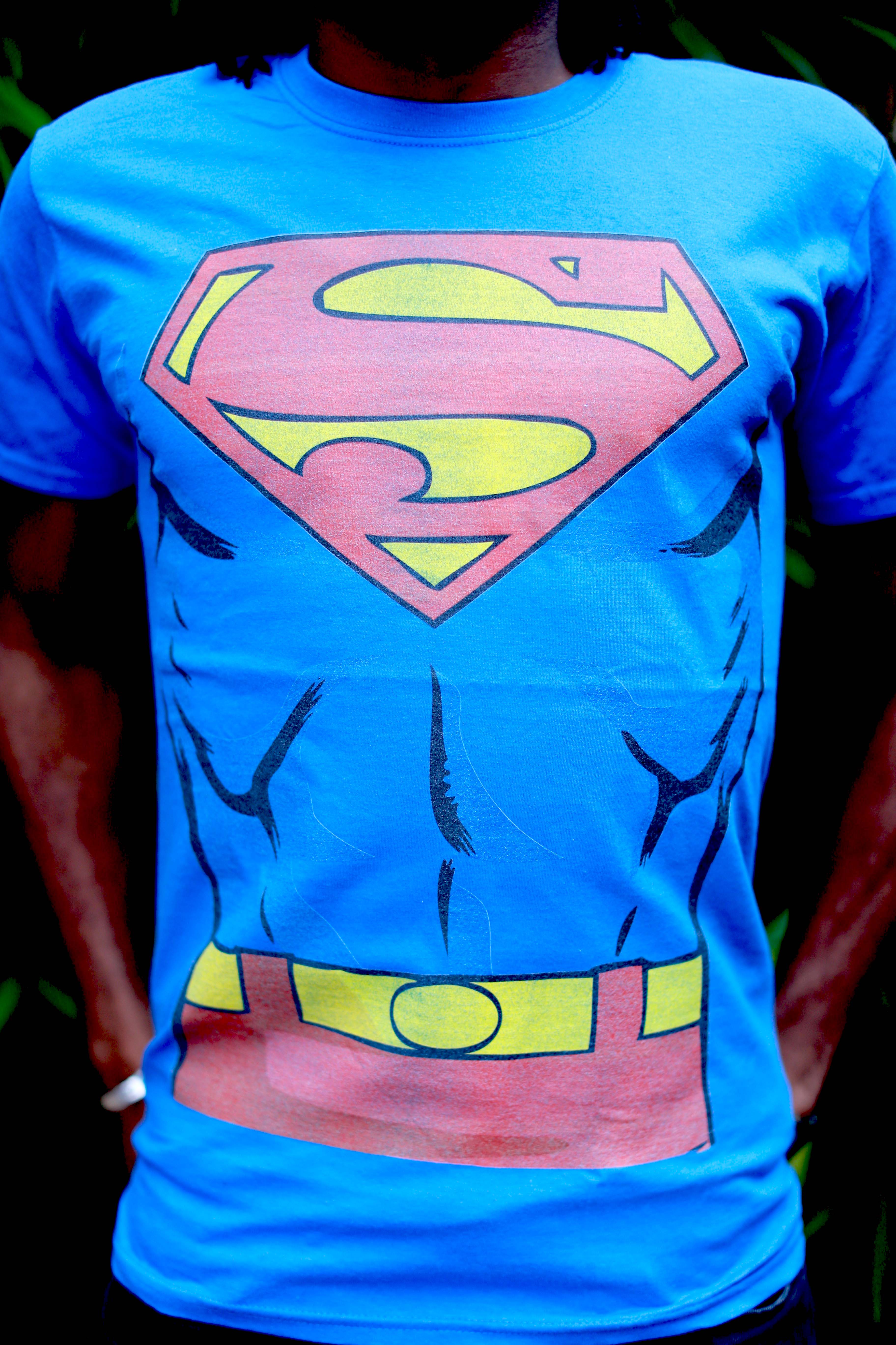 DC Comics Superman Cosplay Official Men's T-shirt ()