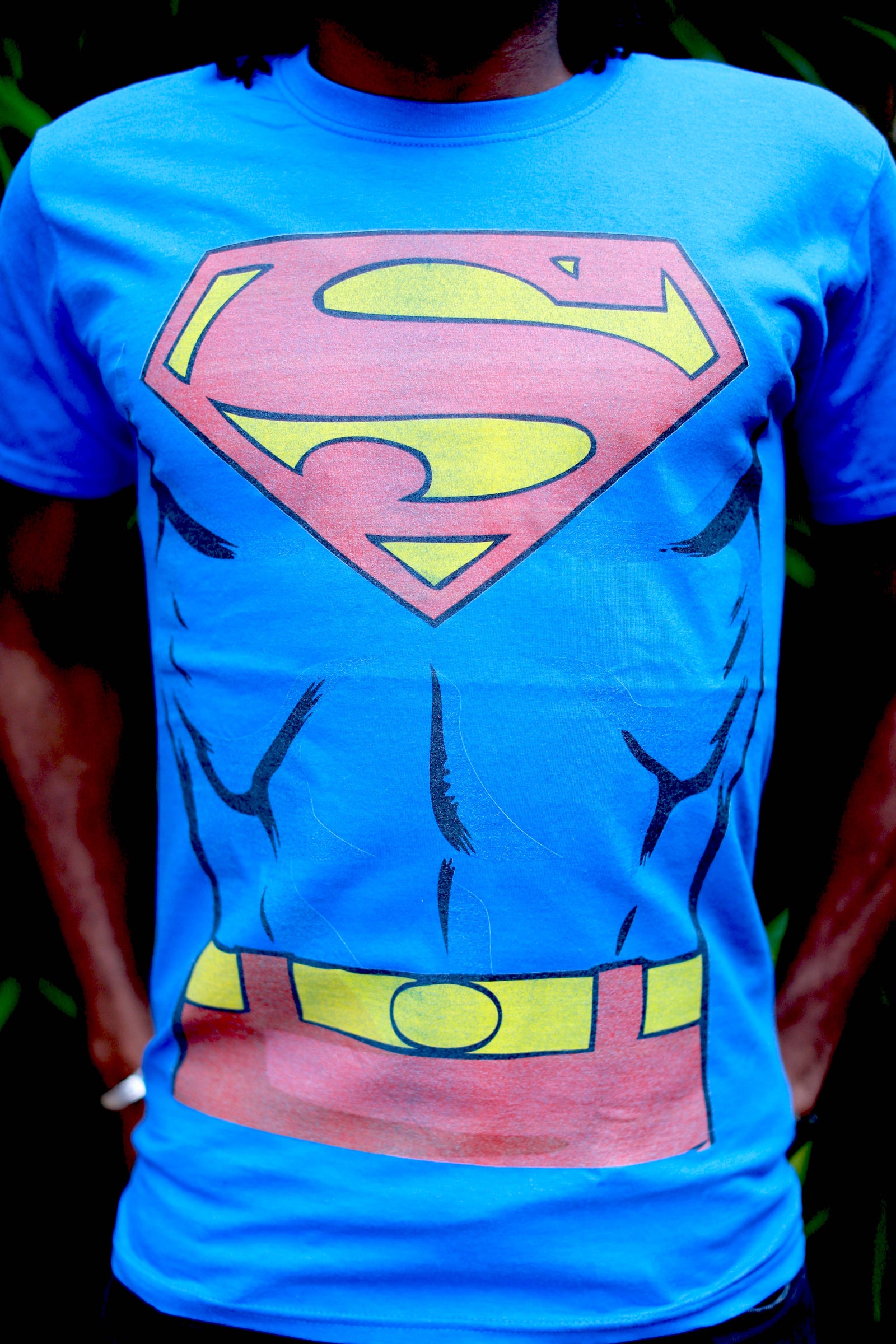 DC Comics Superman Cosplay Official Men's T-shirt ()