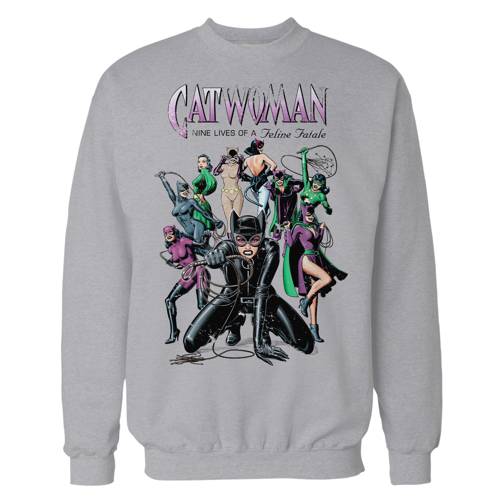 DC Comics Catwoman Cover Nine Lives Official Sweatshirt