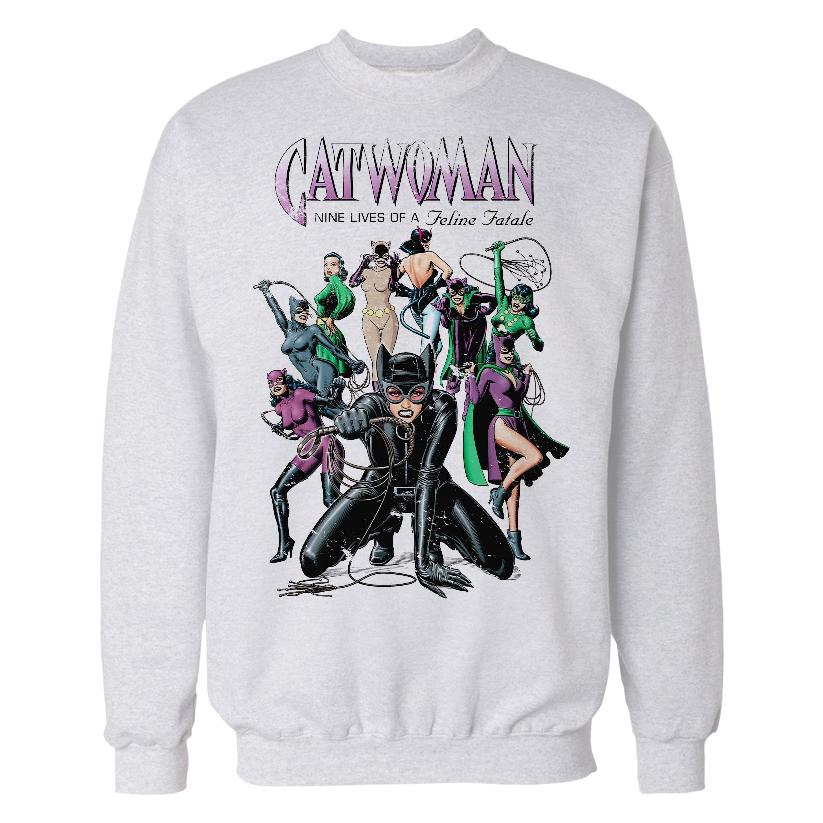 DC Comics Catwoman Cover Nine Lives Official Sweatshirt