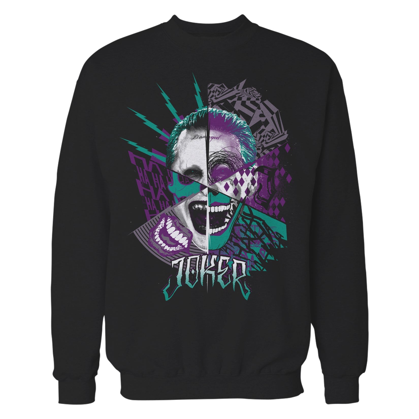 DC Comics Suicide Squad Joker Logo Official Sweatshirt ()