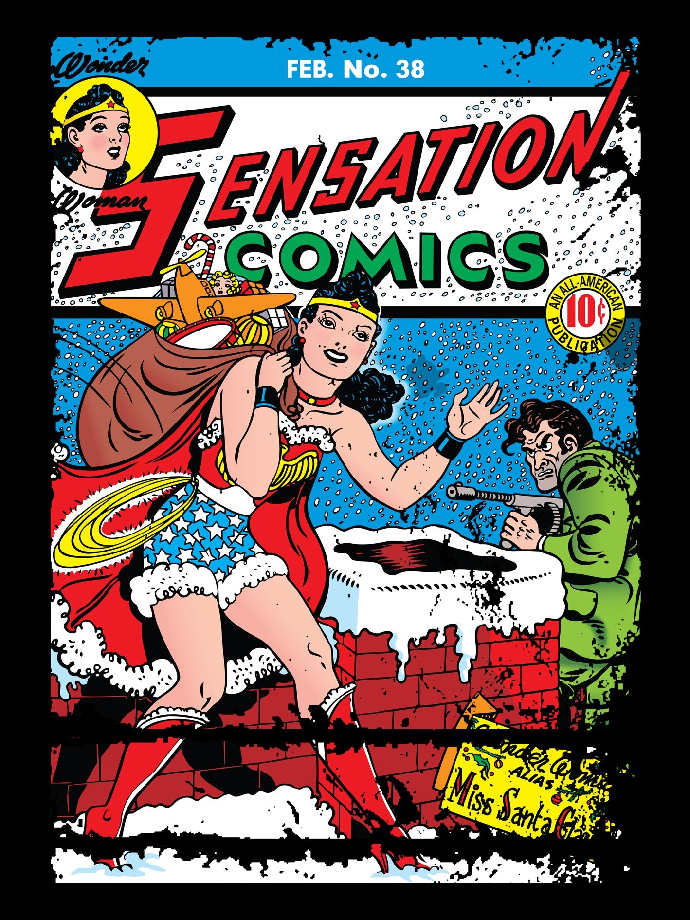 DC Comics Wonder Woman Cover 38 Xmas ()