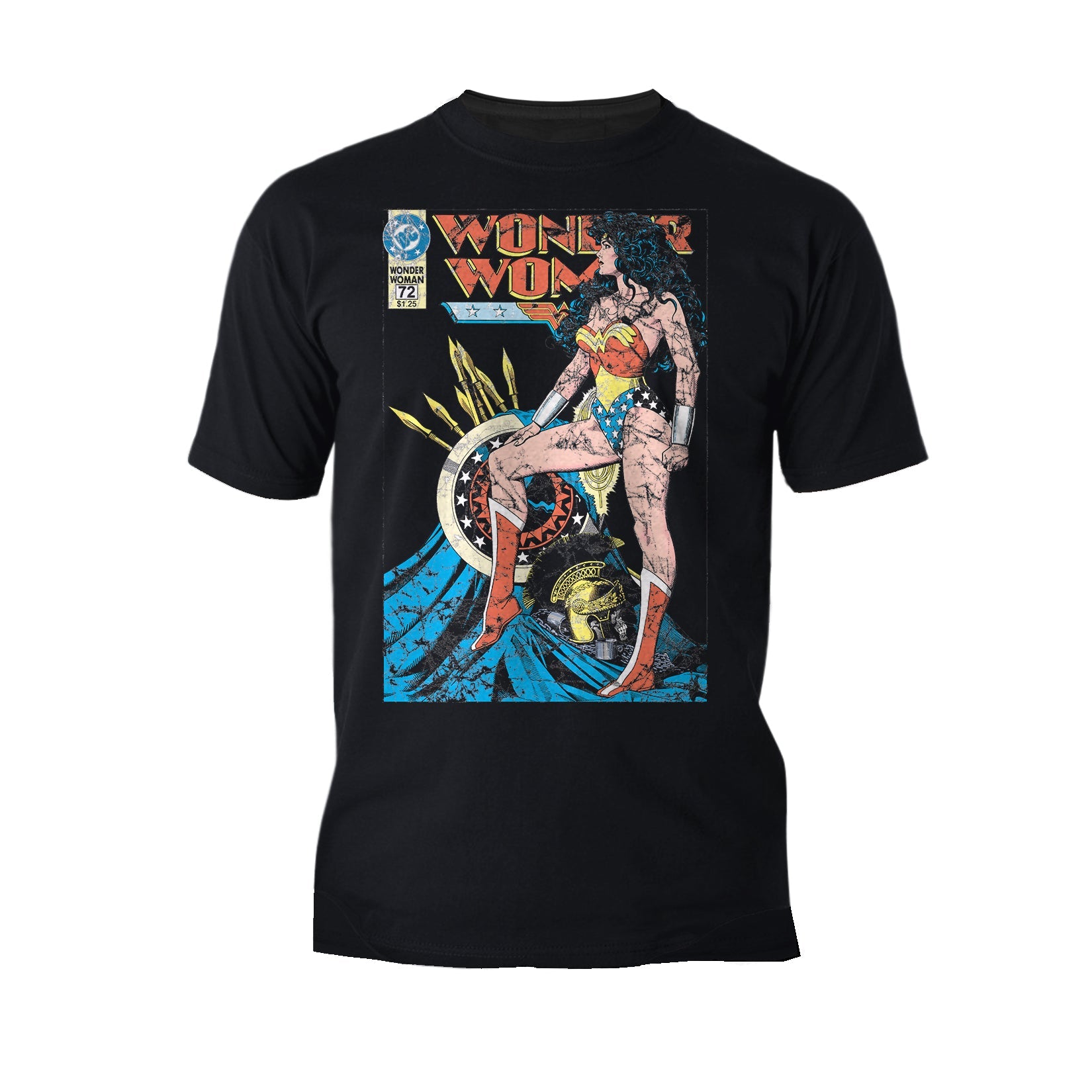 DC Comics Wonder Woman Cover WW55 Legs Official Men's T-Shirt