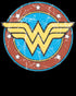 DC Comics Wonder Woman Logo Circle Dist Official Varsity Jacket ()