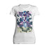 Doctor Who 80s Neon Cyberman Official Women's T-shirt