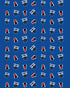 Doctor Who Pattern Tardis Dalek Official Men's T-shirt