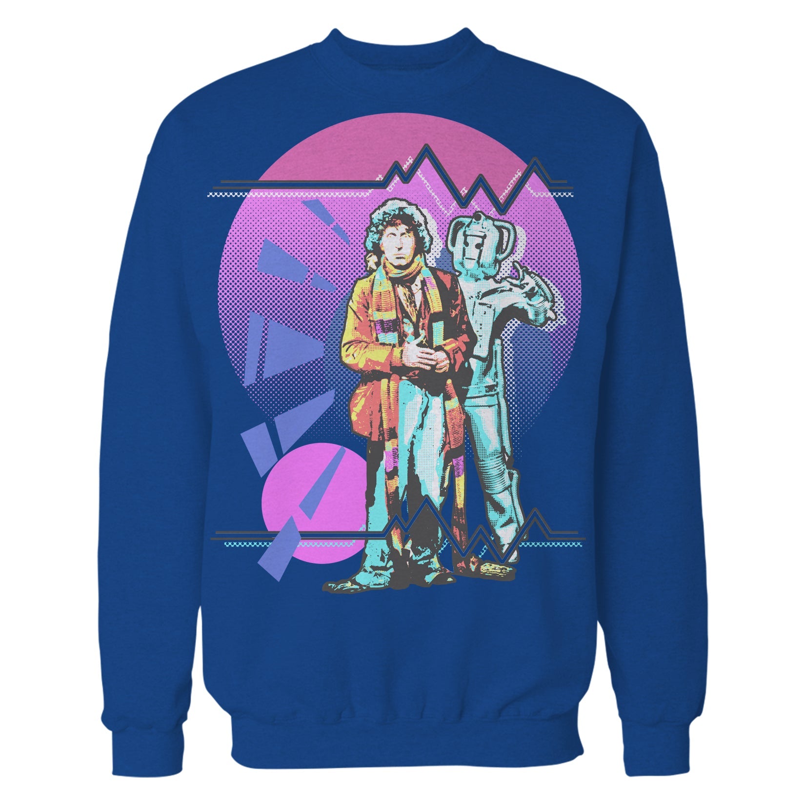 Doctor Who Pop Art 4th Doctor Baker Official Sweatshirt