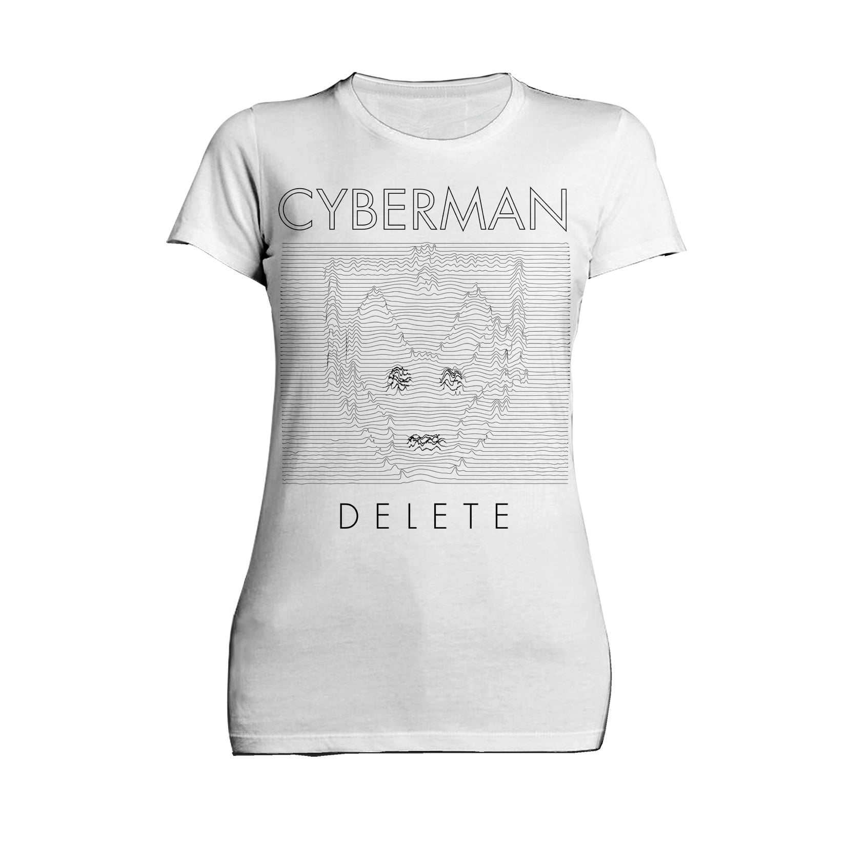 Doctor Who Spacetime-Tour Cybermen Official Women's T-shirt