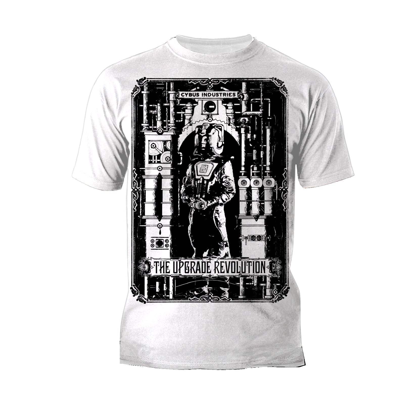 Doctor Who Steampunk Cybermen Official Men's T-shirt