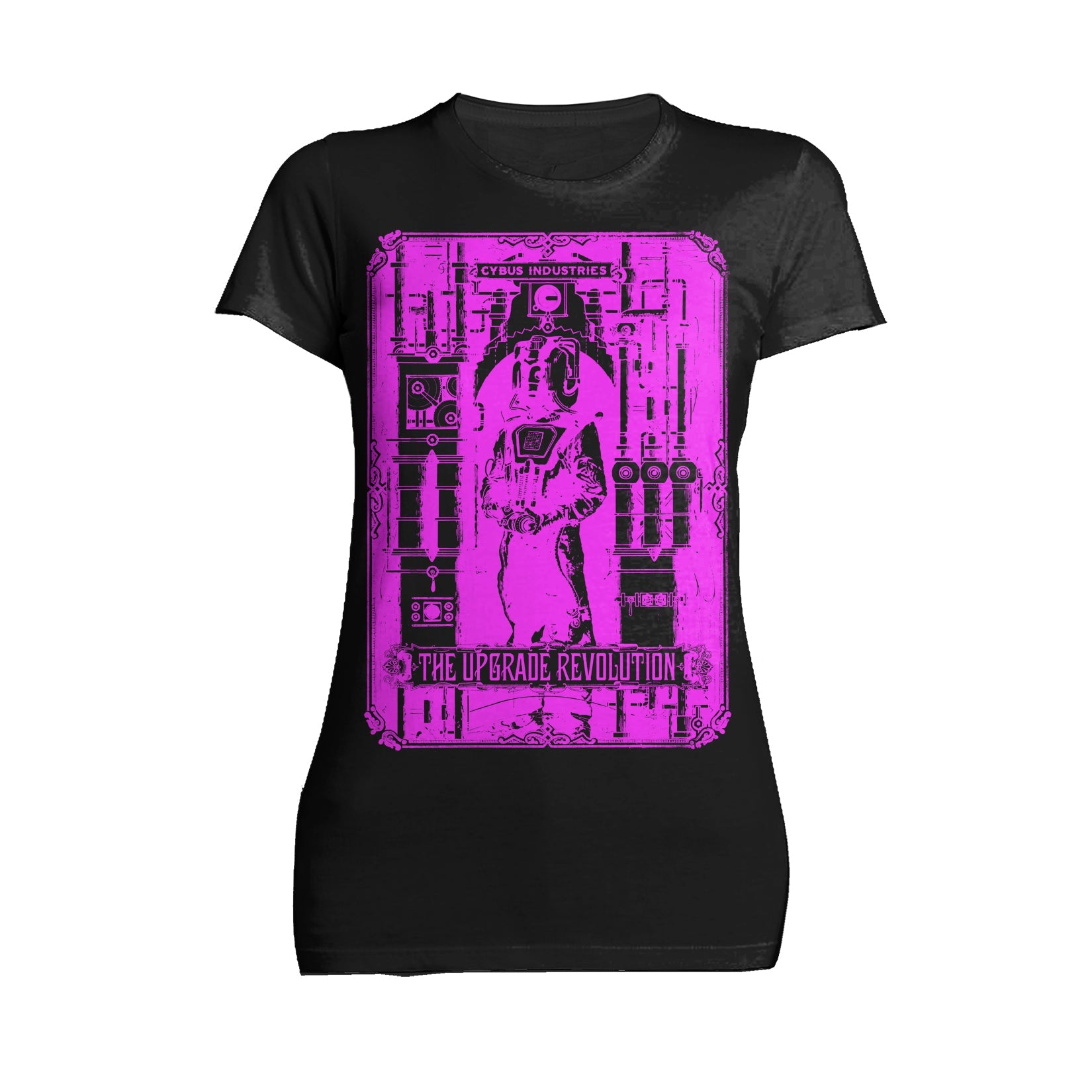 Doctor Who Steampunk Cybermen Official Women's T-shirt