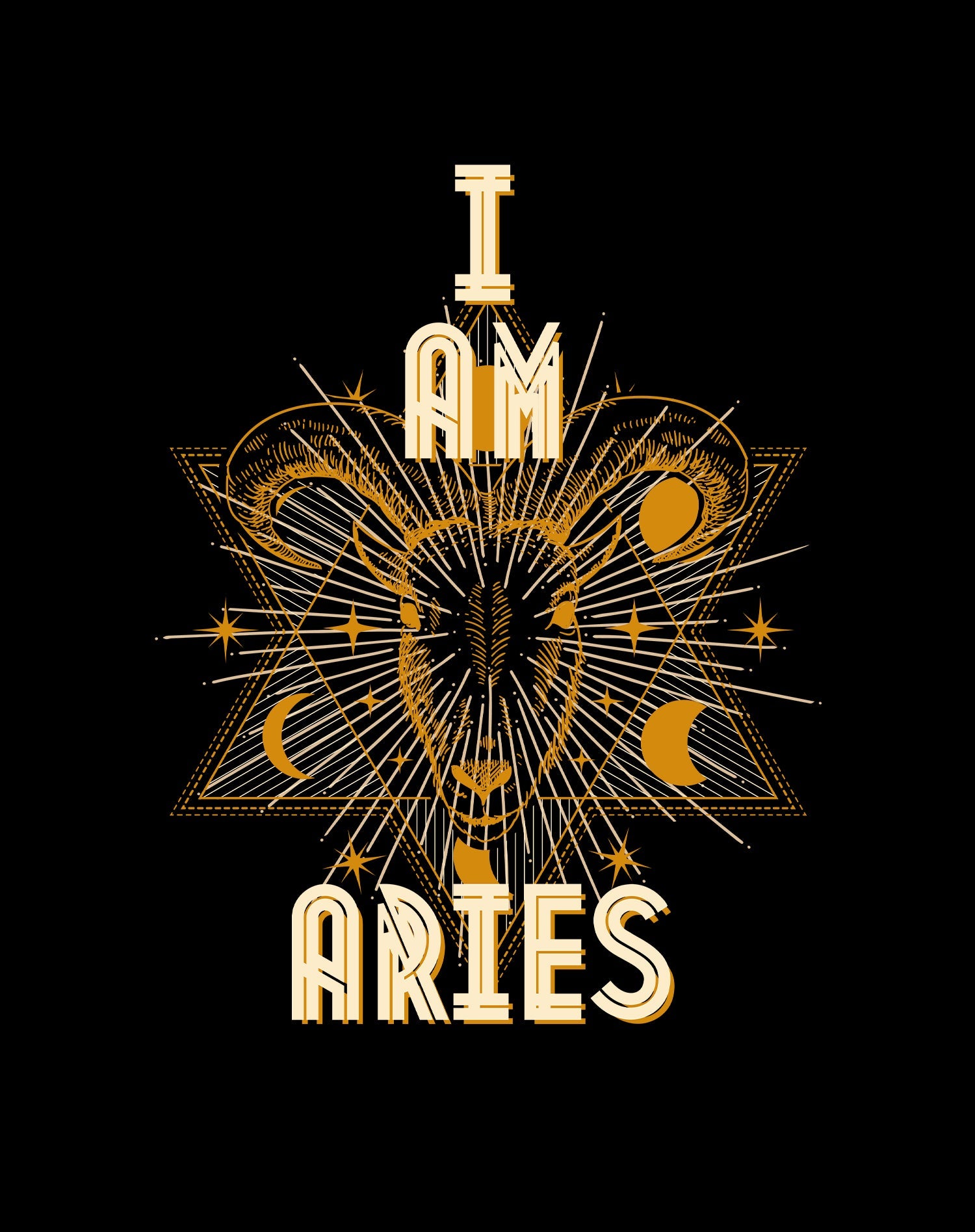 UA Supreme Star Sign Aries Ram Men's T-shirt ()