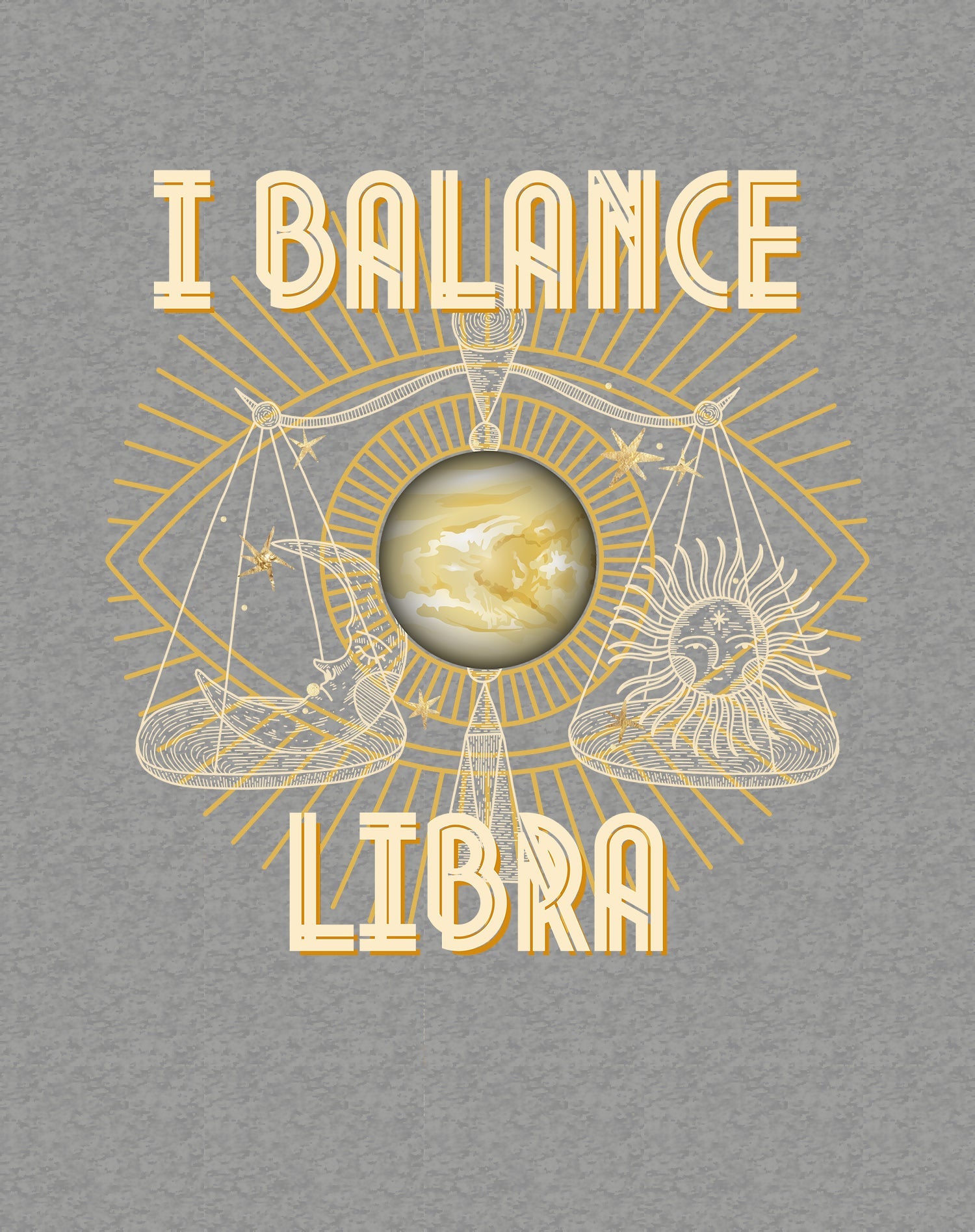 UA Supreme Star Sign Libra Eye Men's T-shirt ()