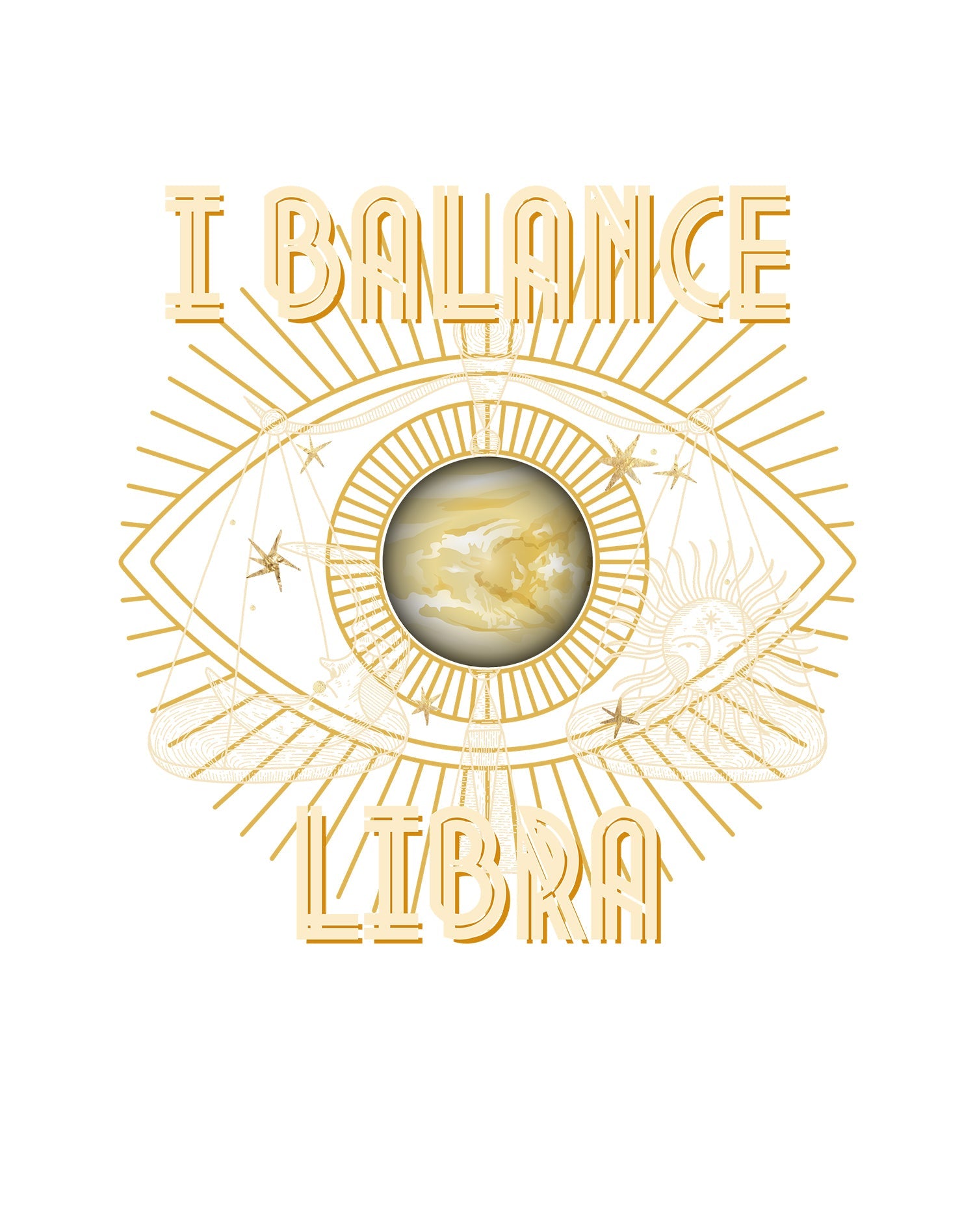 UA Supreme Star Sign Libra Eye Men's T-shirt ()