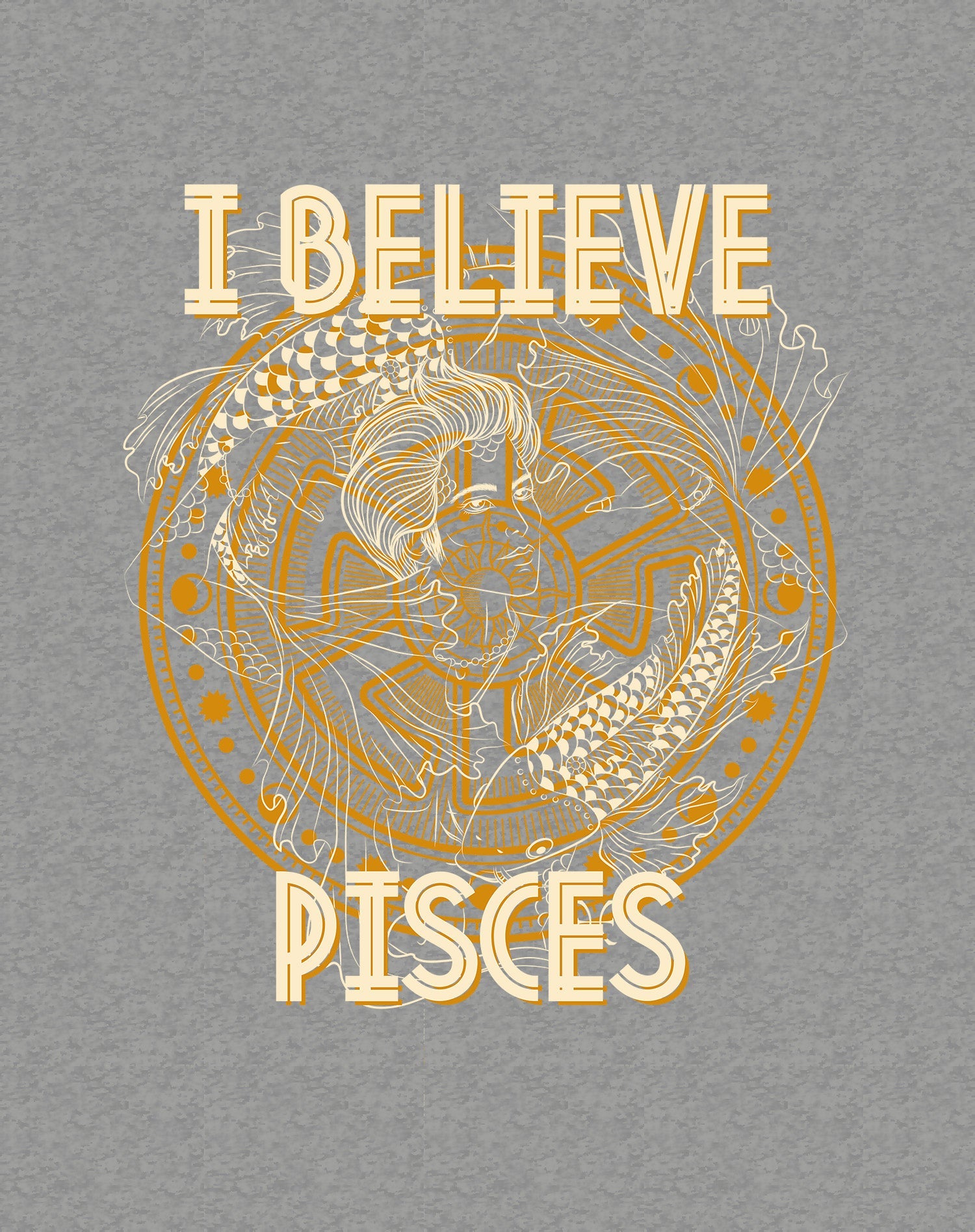 UA Supreme Star Sign Pisces Disk Men's T-shirt ()