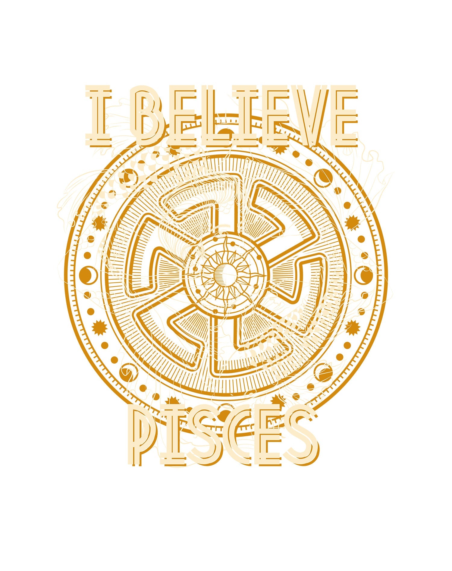 UA Supreme Star Sign Pisces Disk Women's T-shirt ()