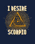 UA Supreme Star Sign Scorpio Eye Men's T-shirt (Navy)