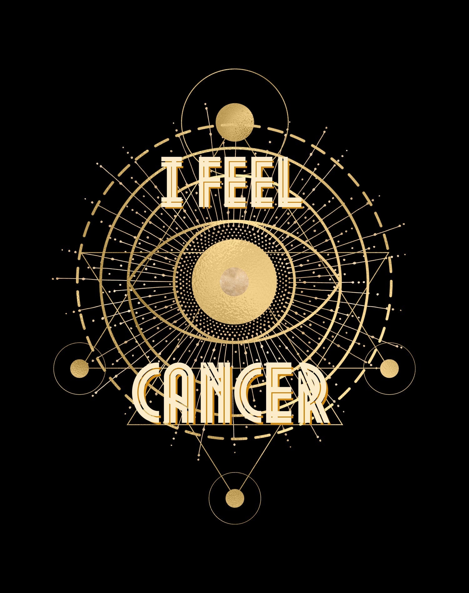 UA Supreme Star Sign Cancer Eye Men's T-shirt ()