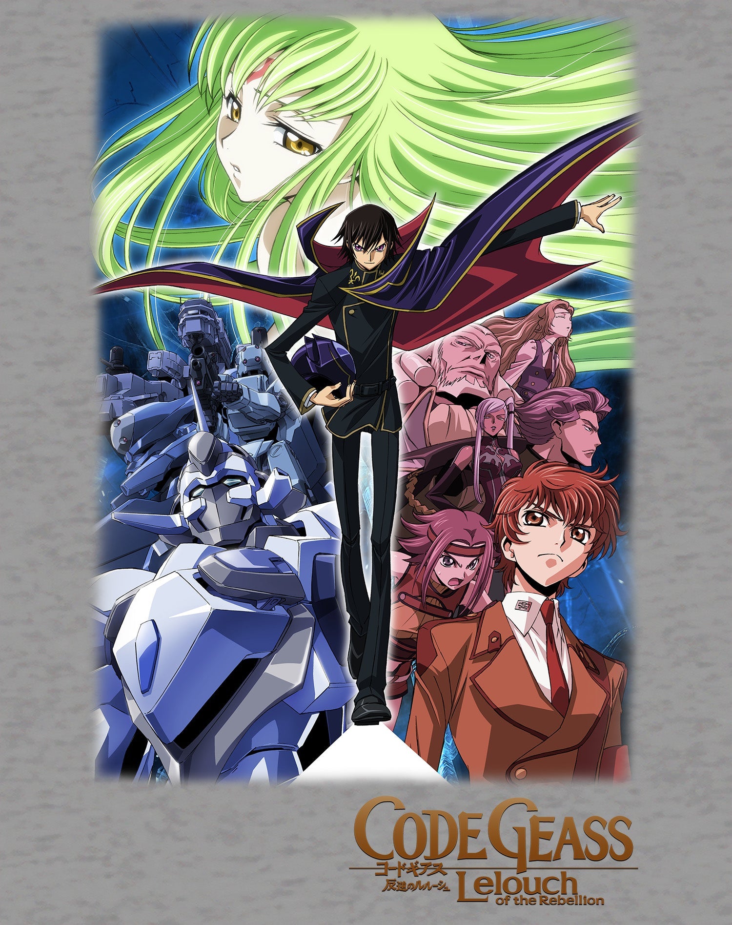 Code Geass Character Collage Official Women's T-shirt