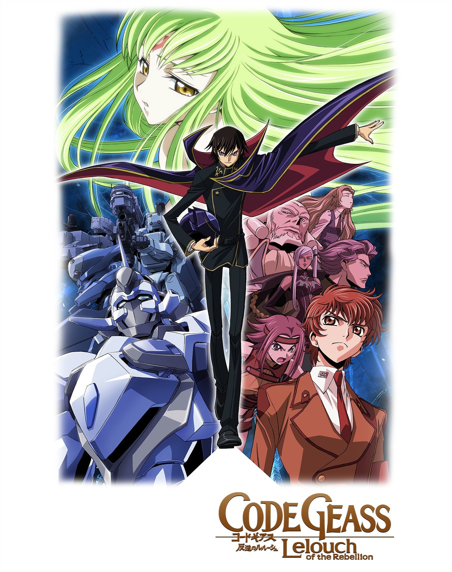 Code Geass Character Collage Official Women's T-shirt