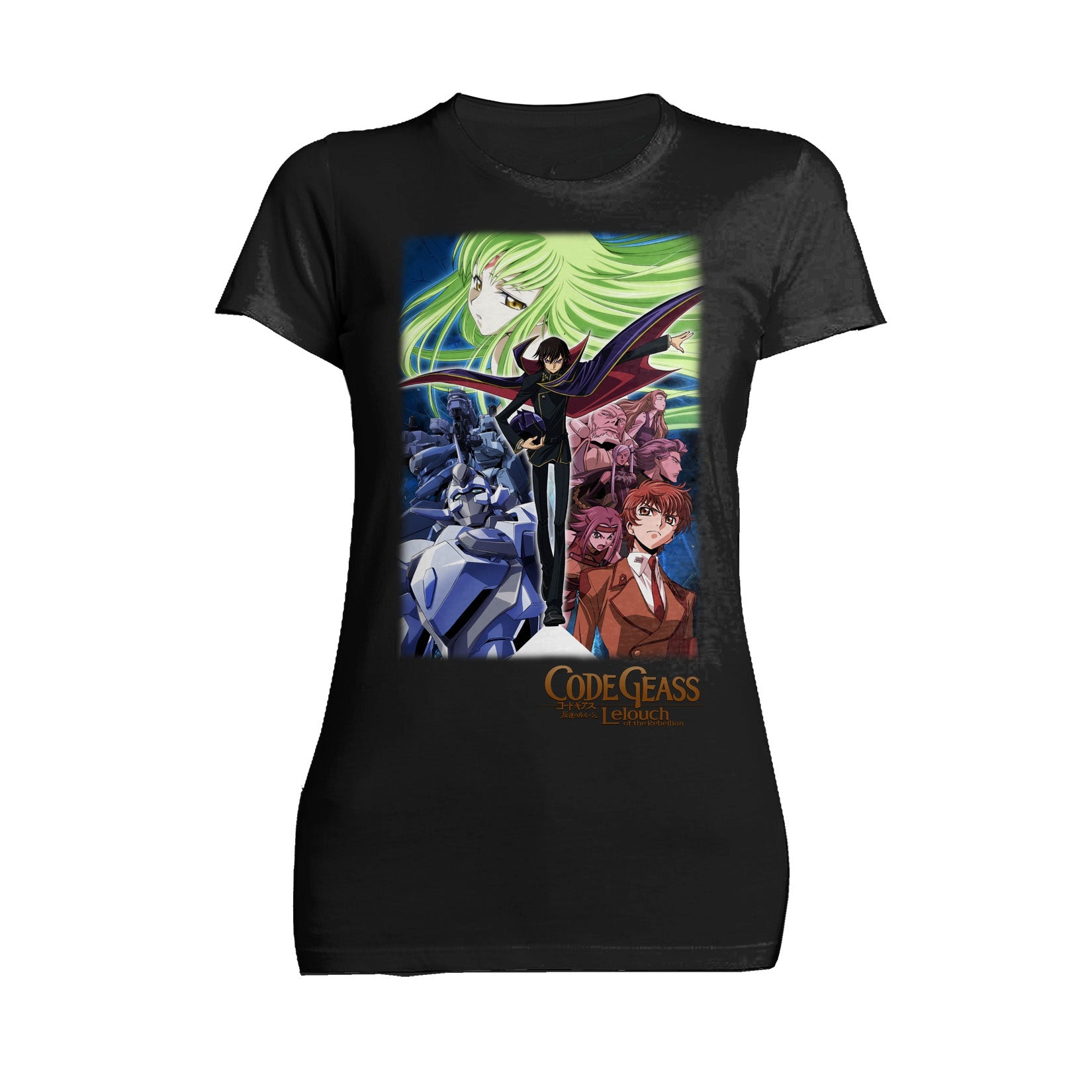 Code Geass Character Collage Official Women's T-shirt