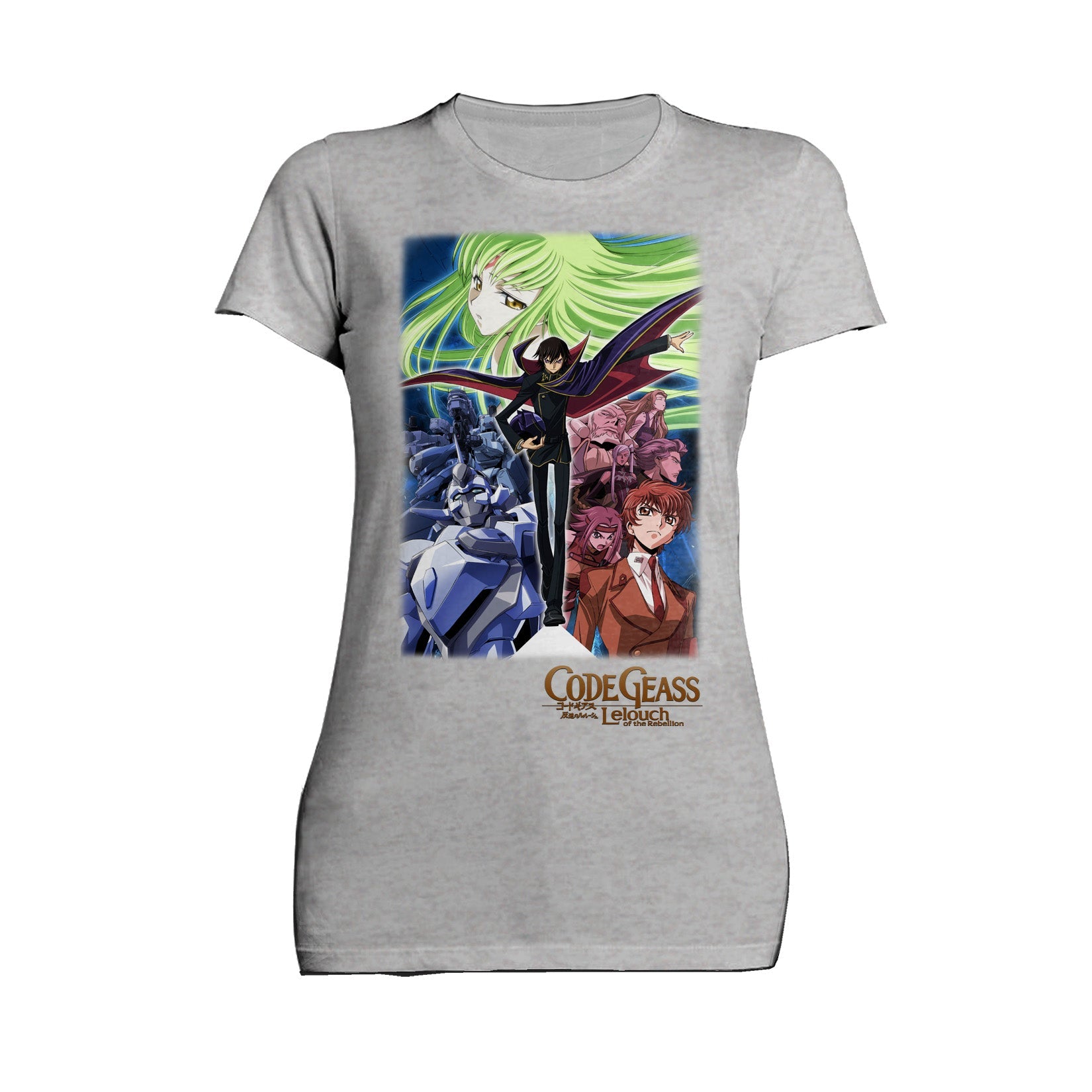 Code Geass Character Collage Official Women's T-shirt