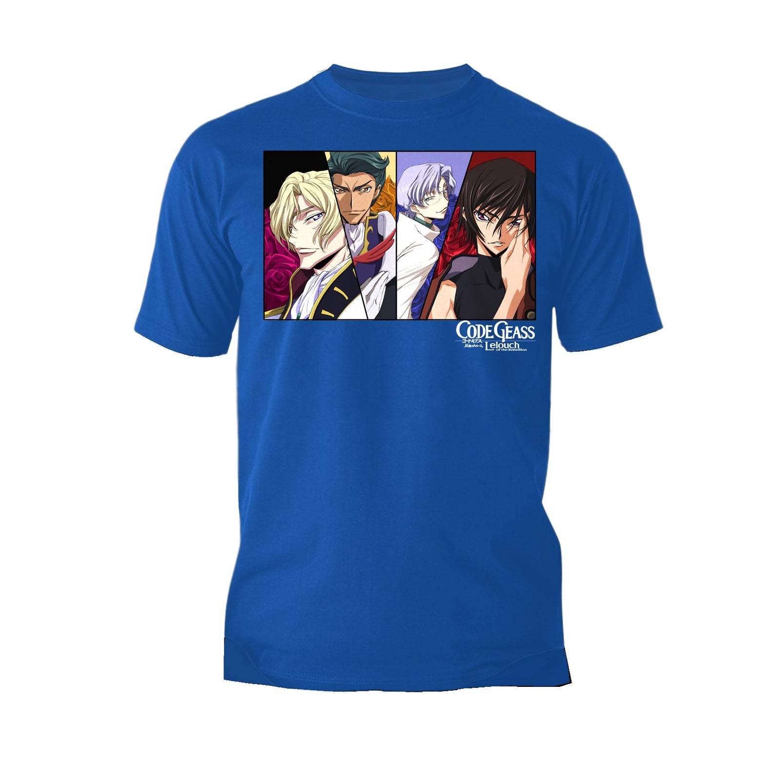 Code Geass Character Split Screen Official Men's T-shirt