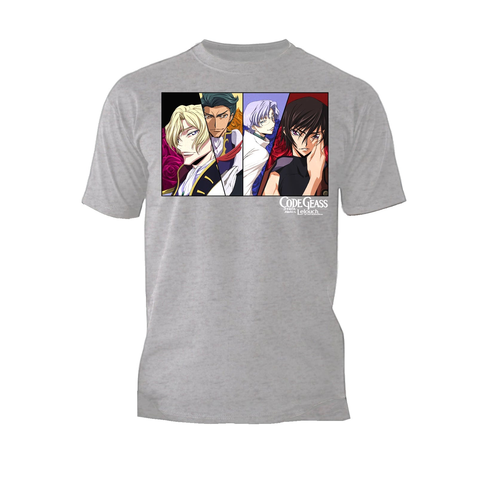 Code Geass Character Split Screen Official Men's T-shirt