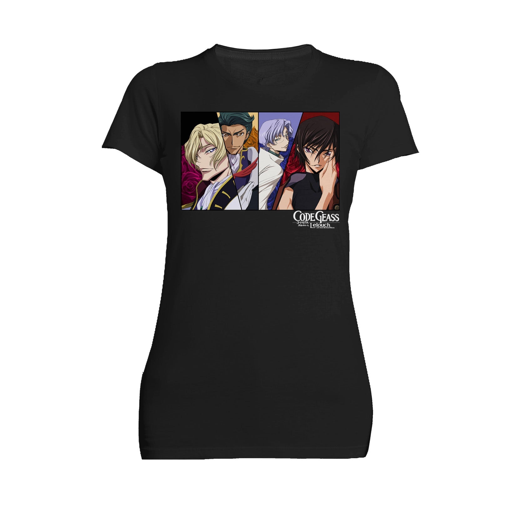 Code Geass Character Split Screen Official Women's T-shirt