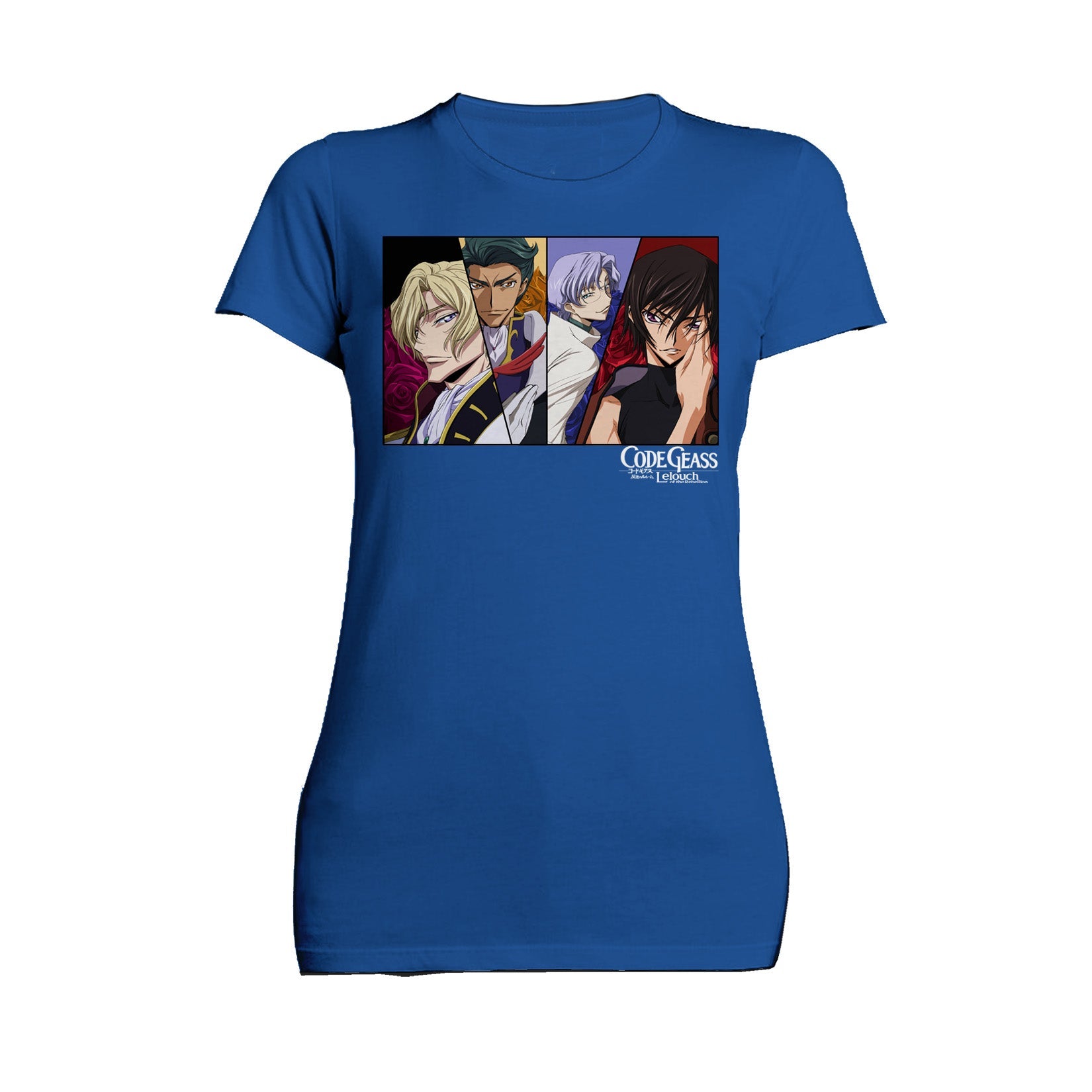 Code Geass Character Split Screen Official Women's T-shirt