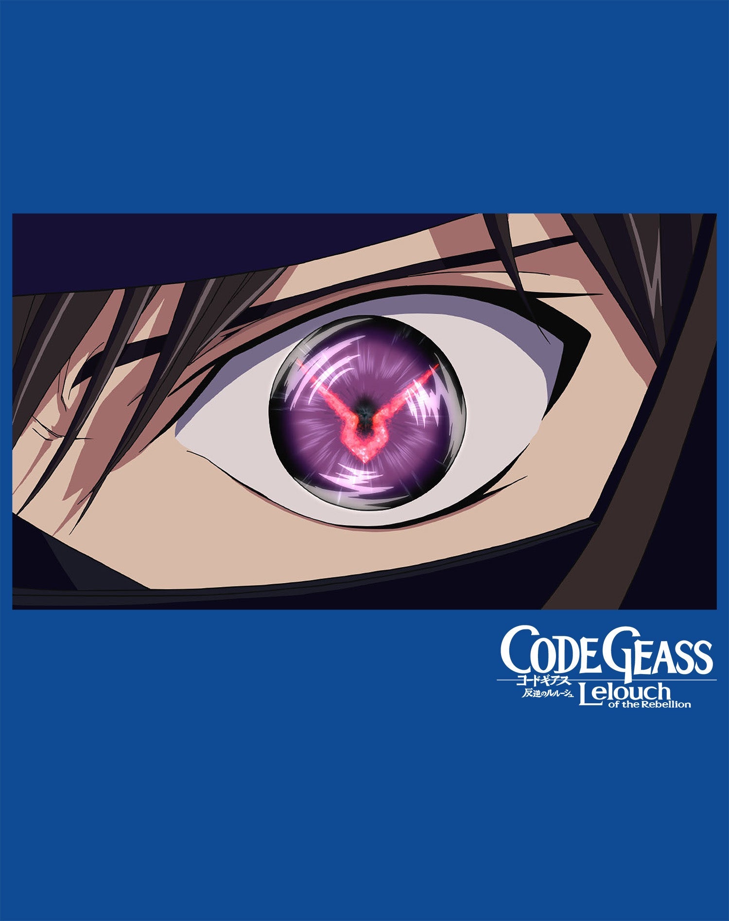 Code Geass Purple Eye Official Men's T-shirt
