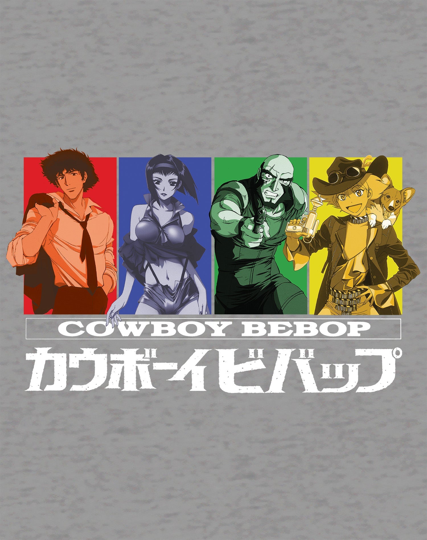 Cowboy Bebop Character Collage Official Men's T-shirt